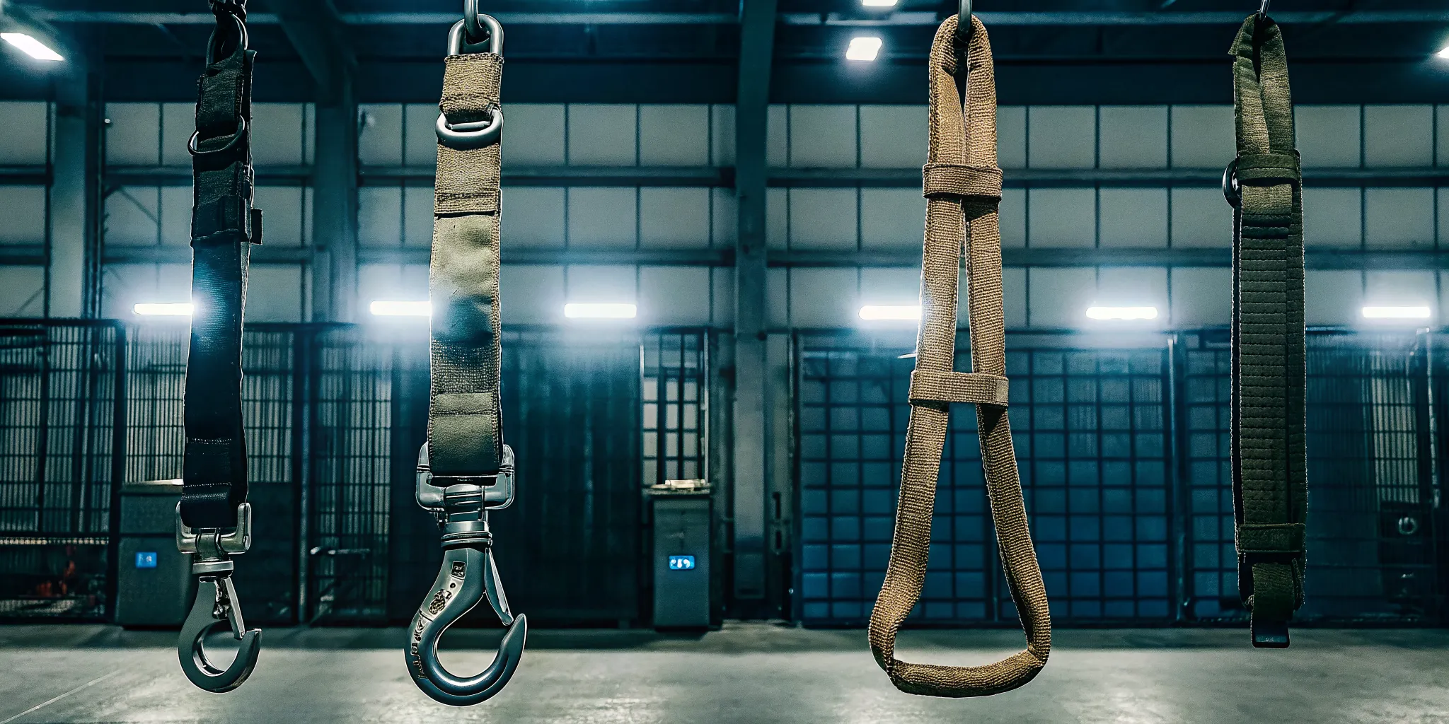 Helo lanyard connector hardware comparison for airborne retention