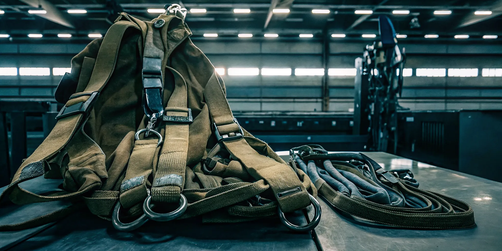 Tactical rescue harness configured for mission-specific integration