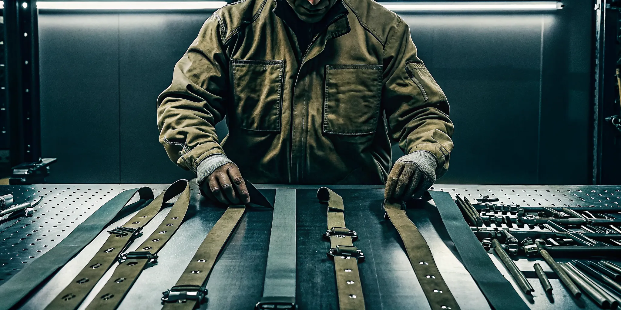 Quality inspection of U.S.-manufactured tactical safety equipment