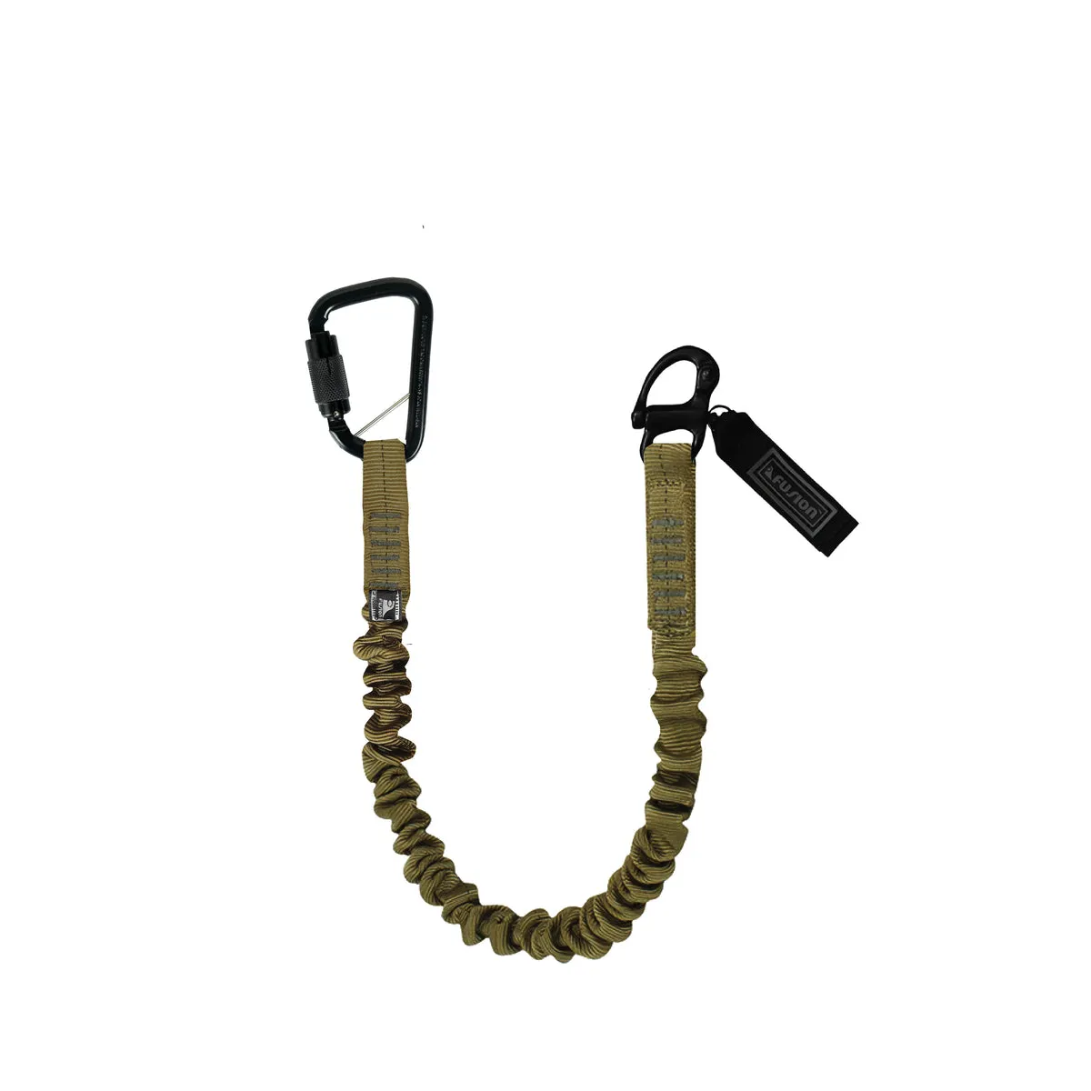 Triple-locking connector hardware for personal retention lanyard procurement