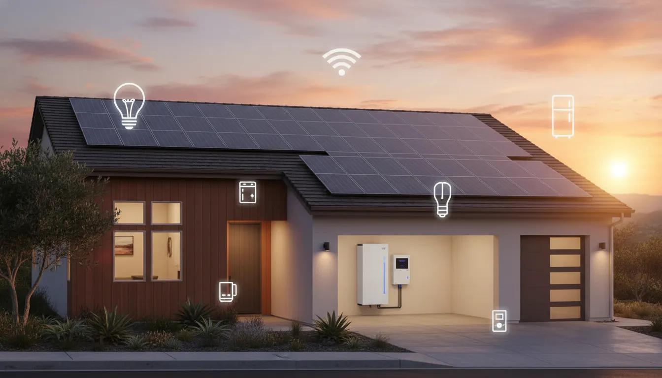 Solar battery sizing checklist for a California home