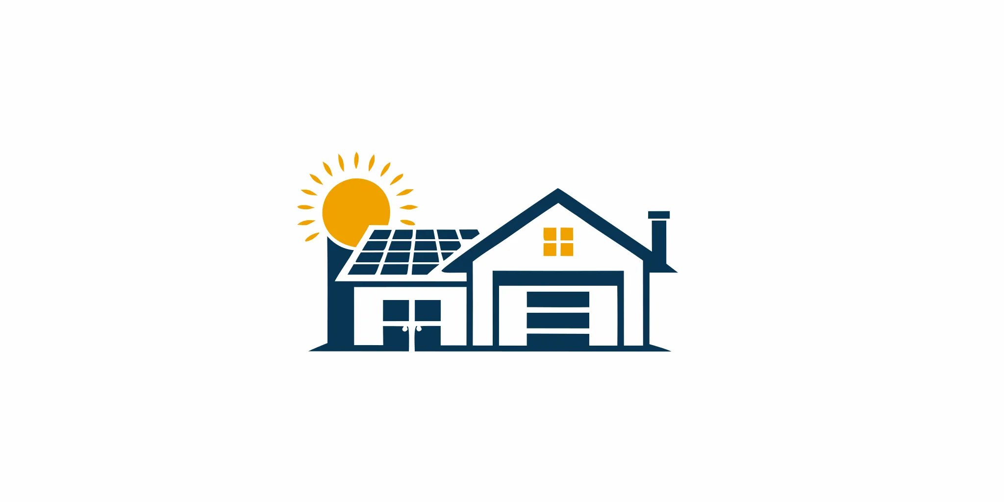 Solar panels and home battery storage system installed at a California residence