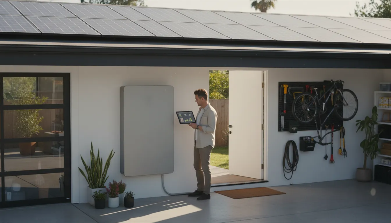 Solar and home battery discussion based on California electric bill usage