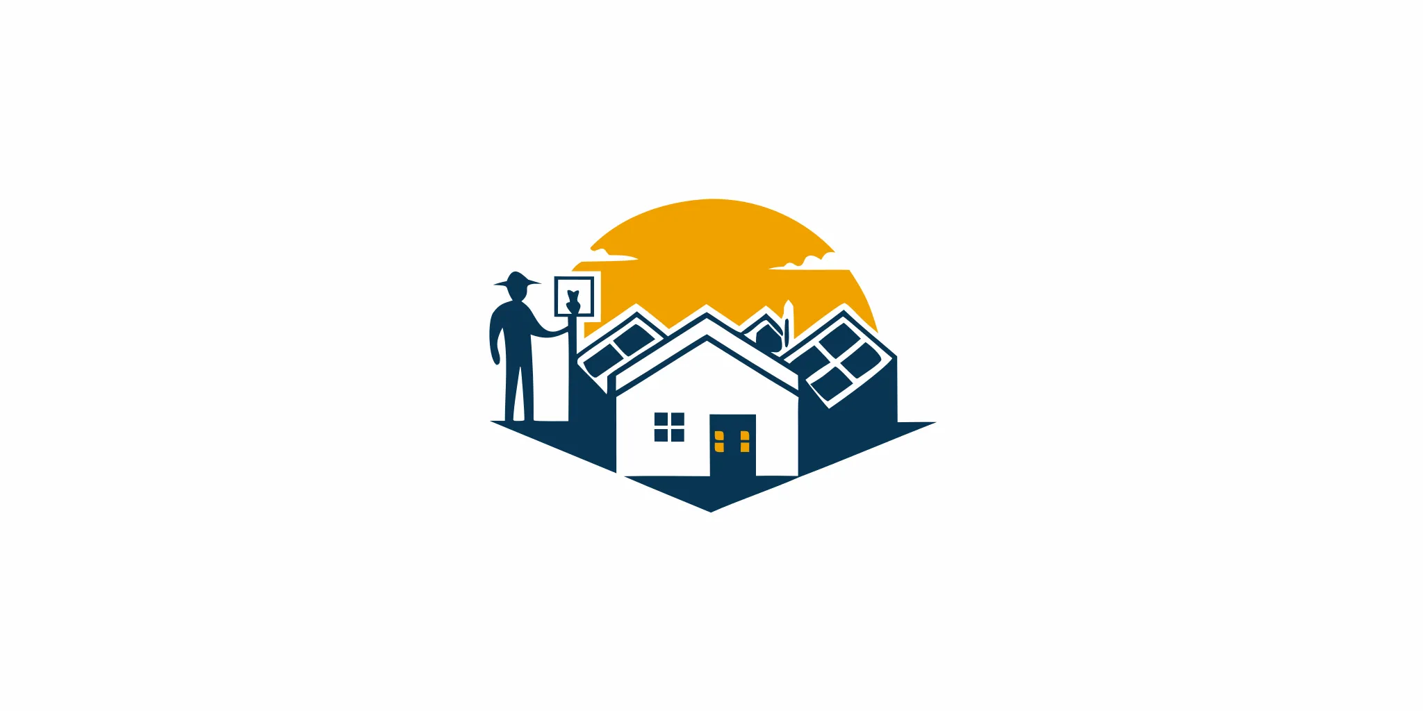California rooftop solar system with utility meter and electrical panel