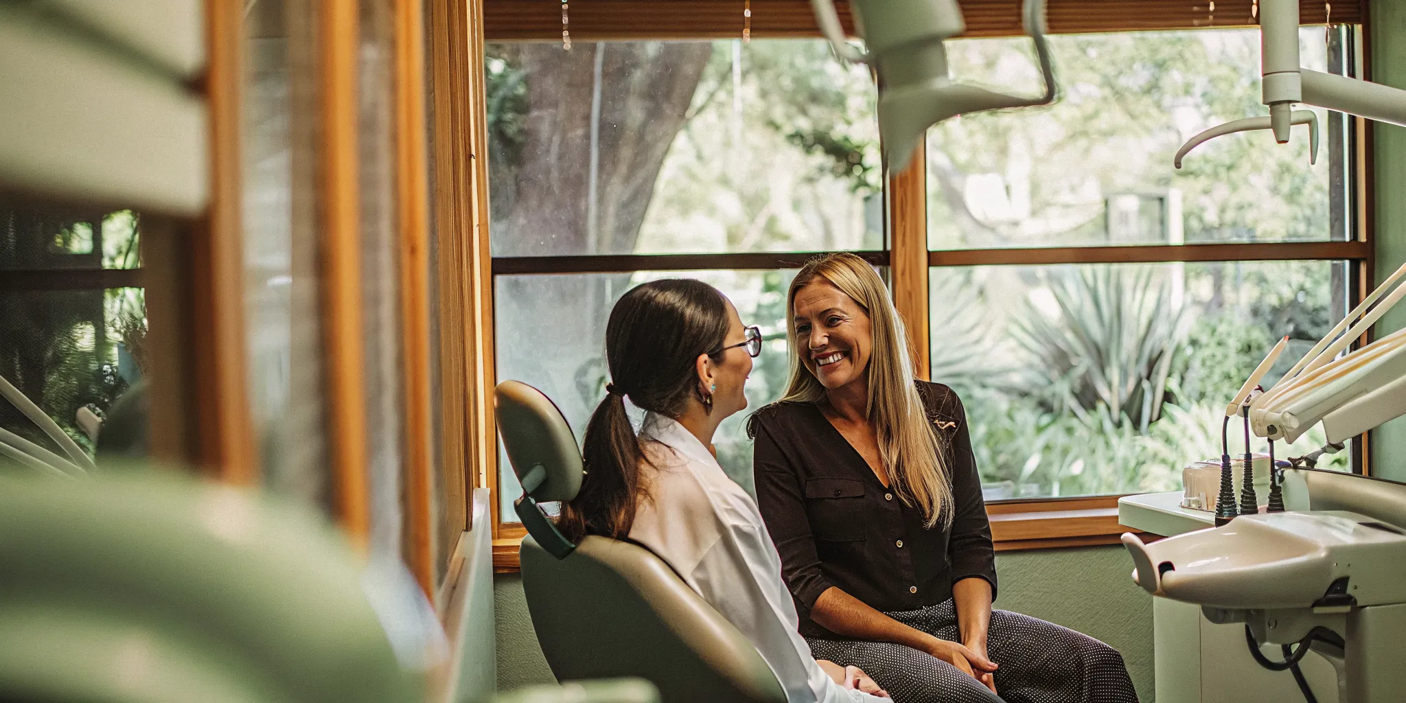 Dr. Anand Shah providing gentle dental care in a modern West Melbourne treatment room