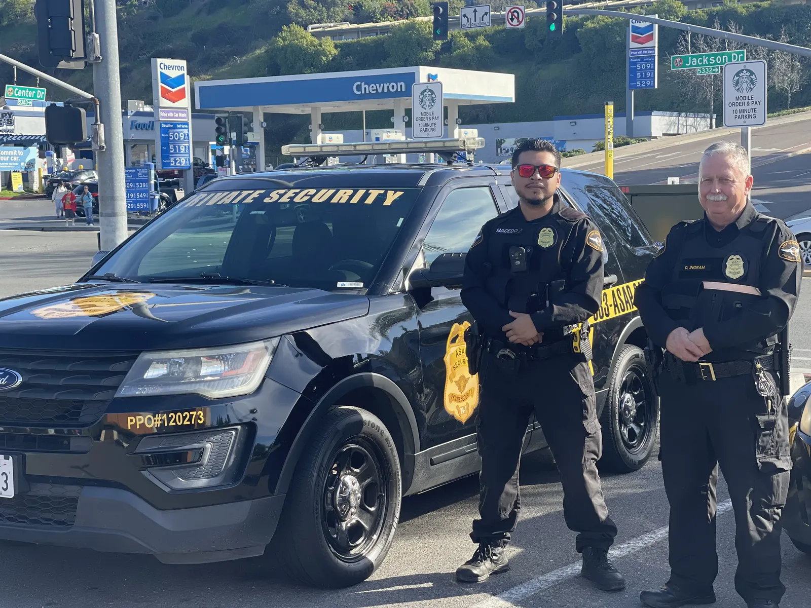 ASAP security report review and deployment planning for an armed post