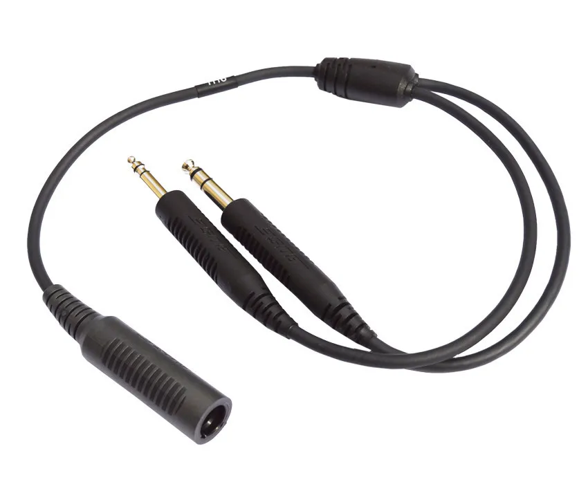 Bose aviation headset used for active noise reduction in a cockpit
