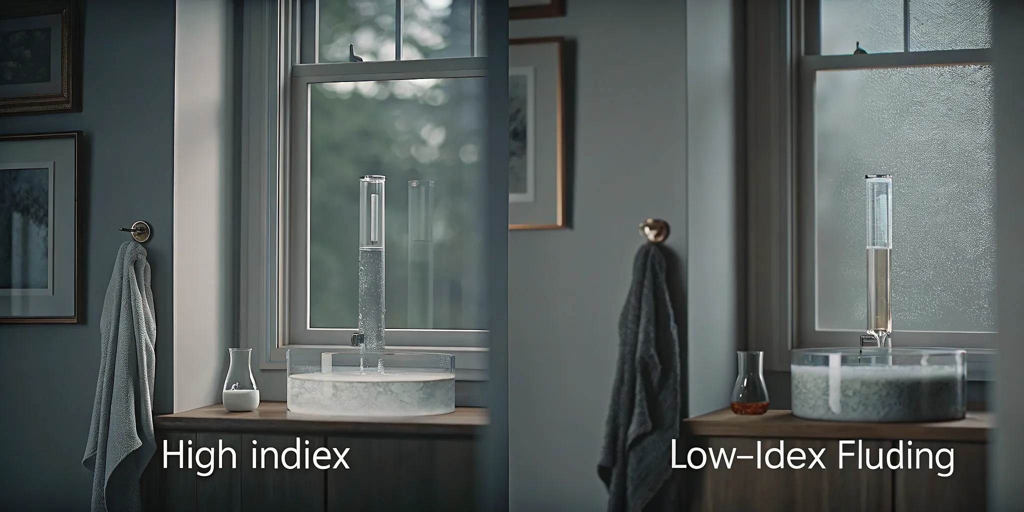 Side-by-side comparison of high-index versus low-index embalming fluid characteristics for prep room decision making
