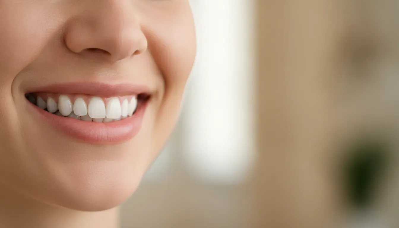 Natural-looking smile after individualized cosmetic dental planning