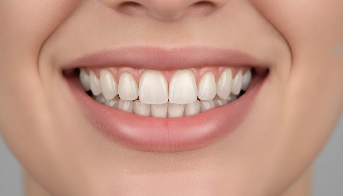 Natural-looking smile with balanced tooth proportions