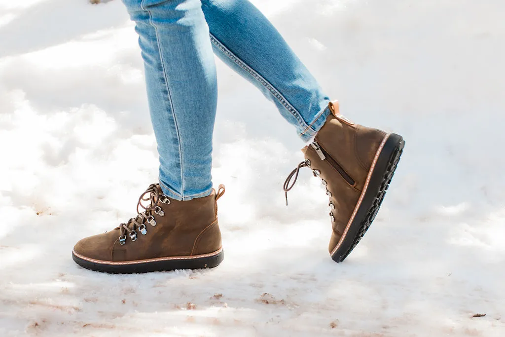 Harmony 783 grounding footwear on a natural walking path