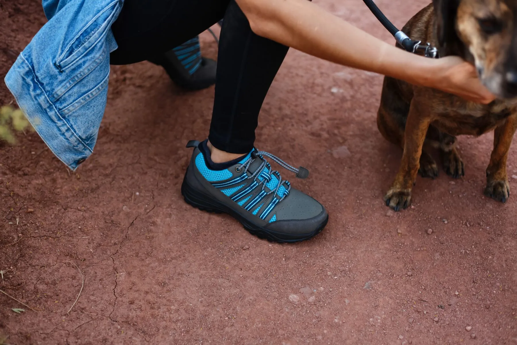 Leather grounding shoes that need gentle hand cleaning