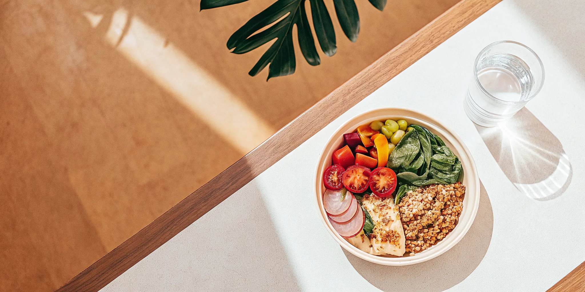 Balanced meal used in personalized nutrition coaching for weight loss