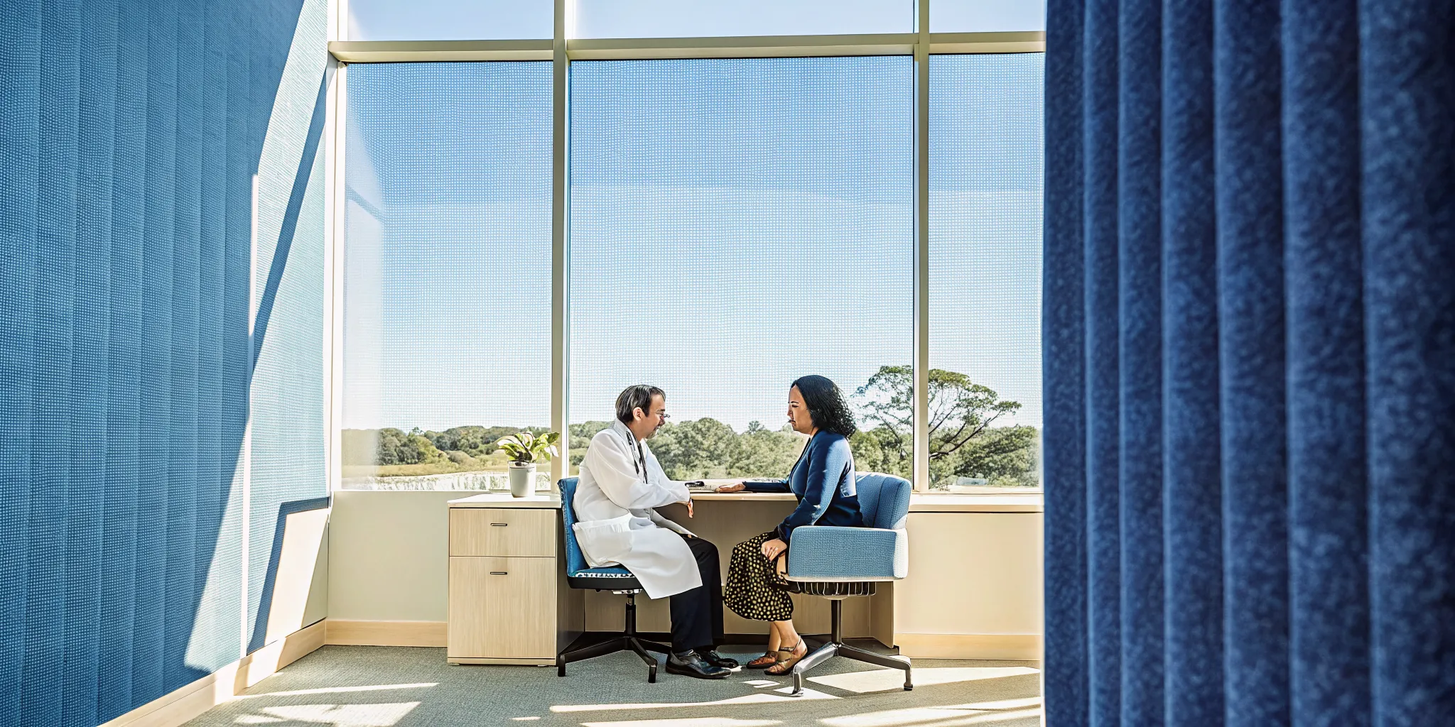 Patient discussing pellet therapy Tampa options with a clinical provider