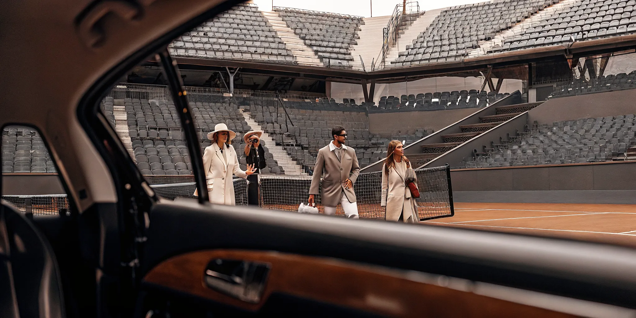 Chauffeured arrival planning for French Open VIP hospitality guests in Paris