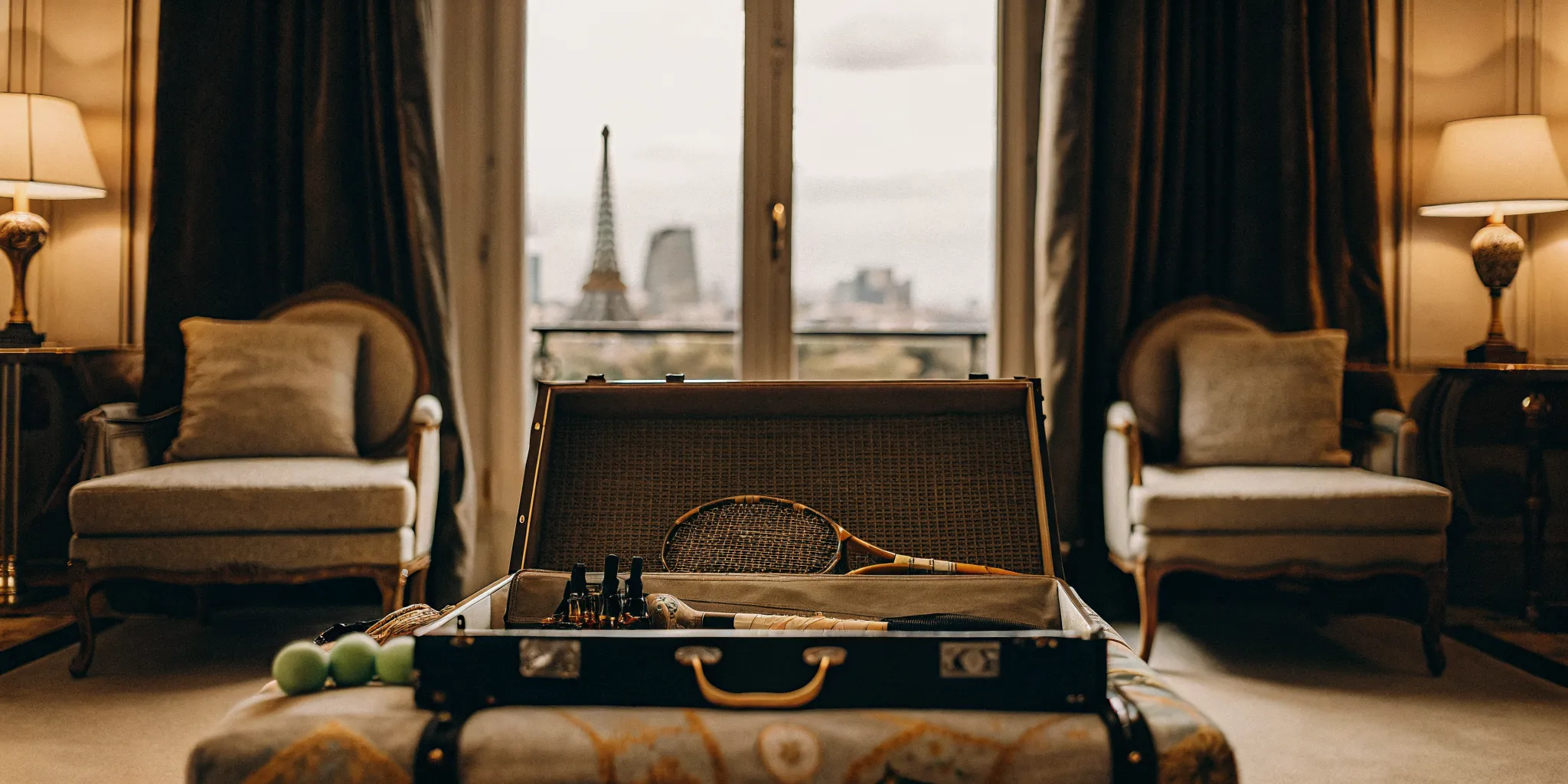 Luxury Paris hospitality planning with itinerary notes and private travel arrangements