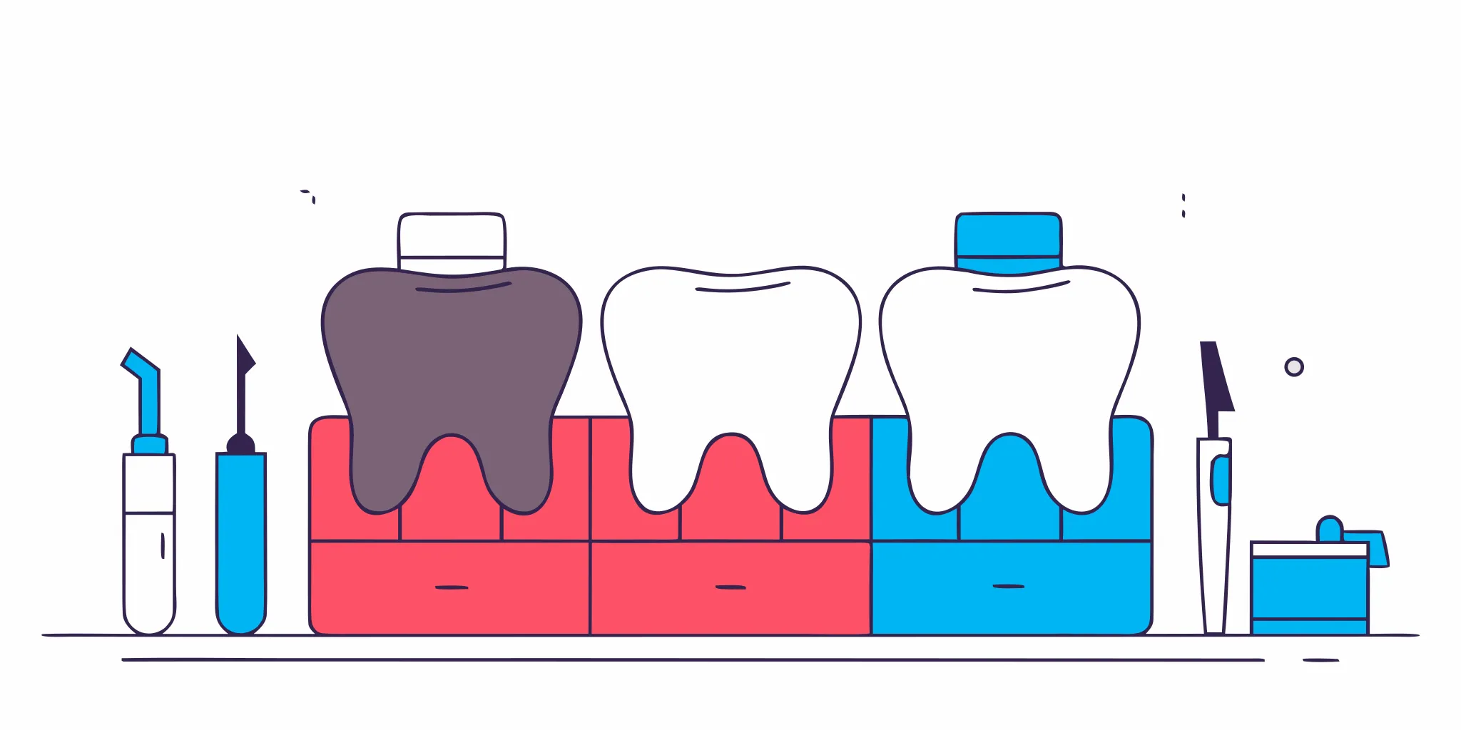 Comparison of cobalt-chromium, titanium, and PEEK removable partial denture framework materials