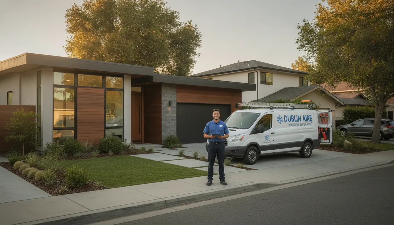 Airteks HVAC technician serving a Dublin CA home