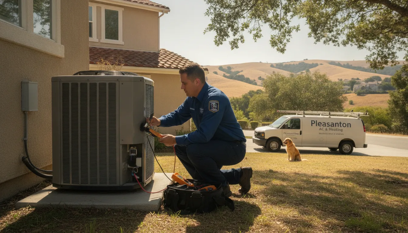 HVAC maintenance service in Pleasanton