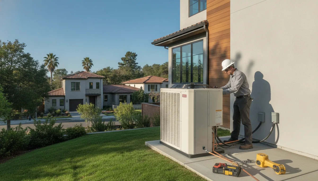 Air conditioning installation by Airteks in Walnut Creek