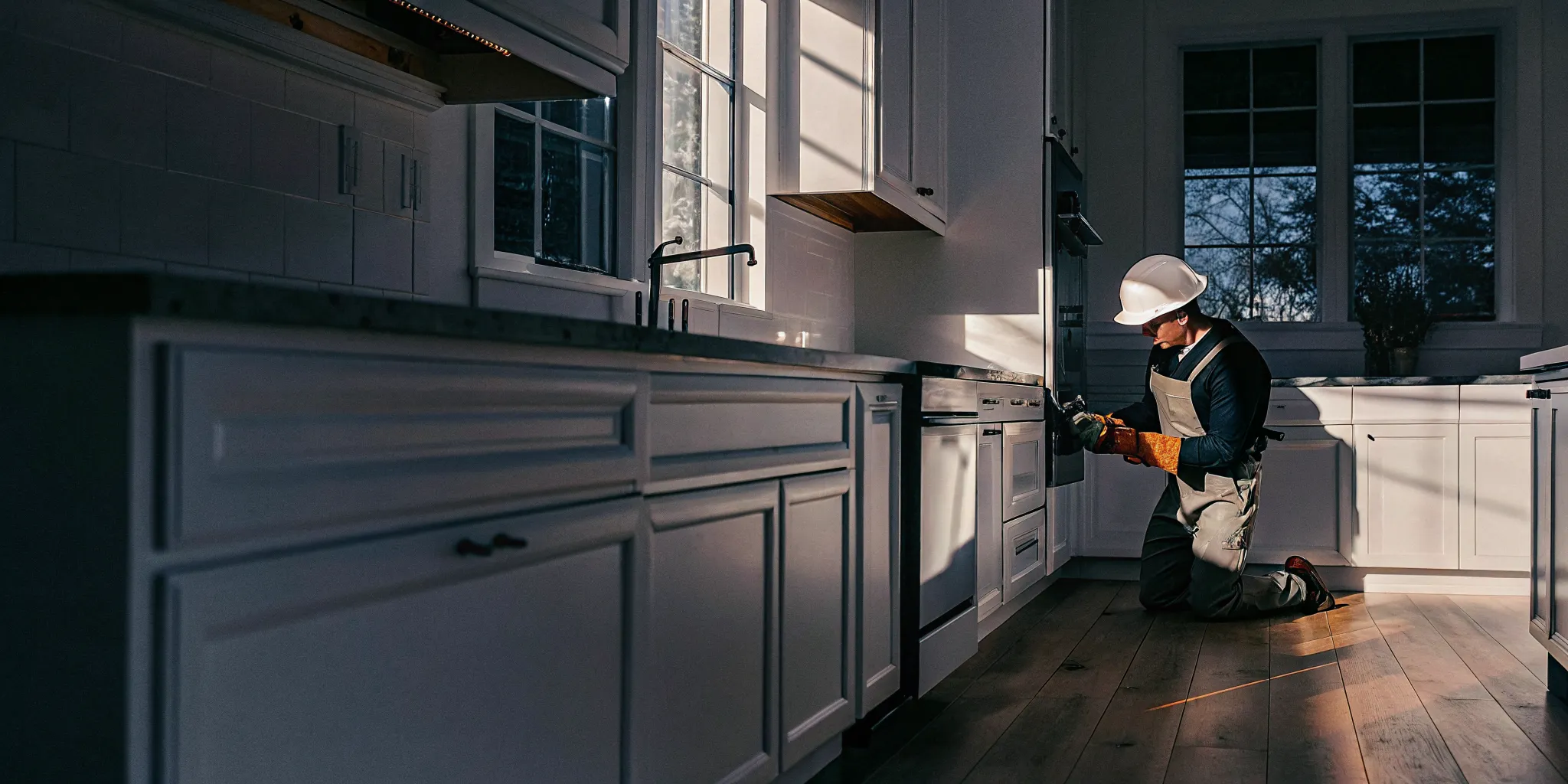 Electrician testing a GFCI outlet that keeps tripping
