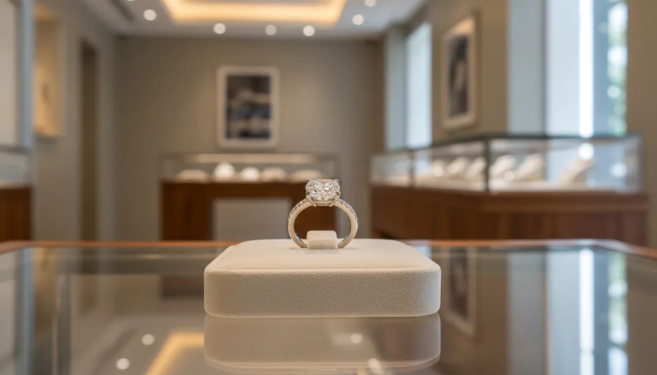GIA diamond guidance for engagement rings on Long Island