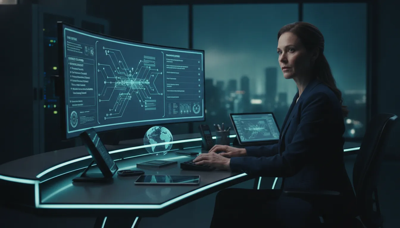 Private investigator reviewing a live case reporting dashboard
