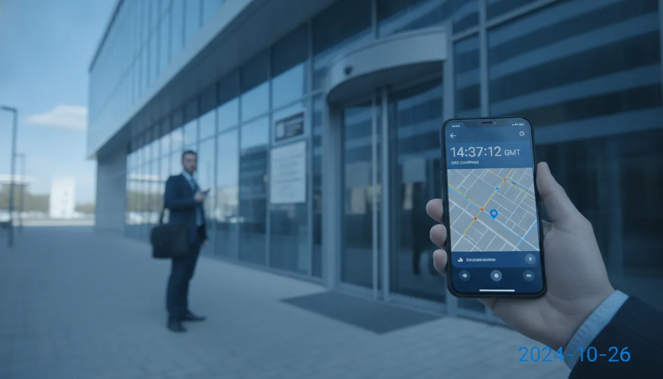 Process server recording a field attempt in service of process software