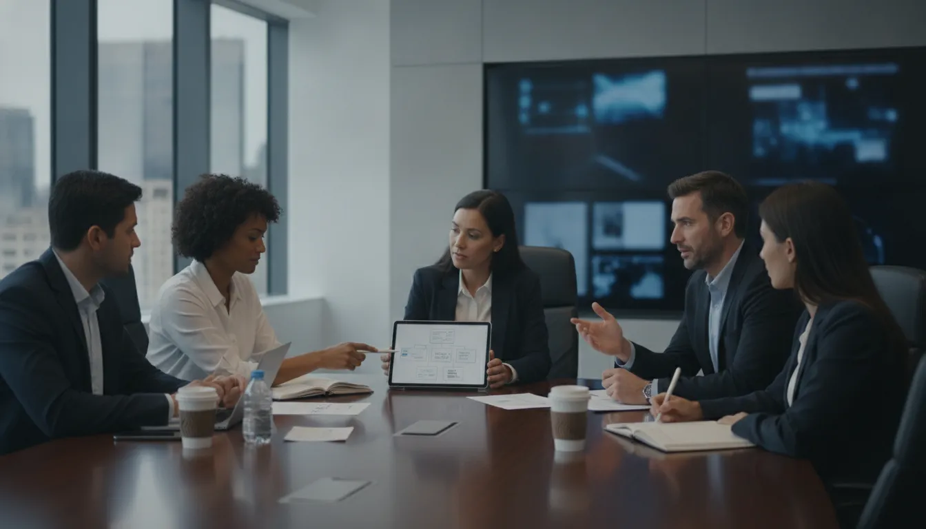 Enterprise security team using threat assessment software for workplace violence prevention