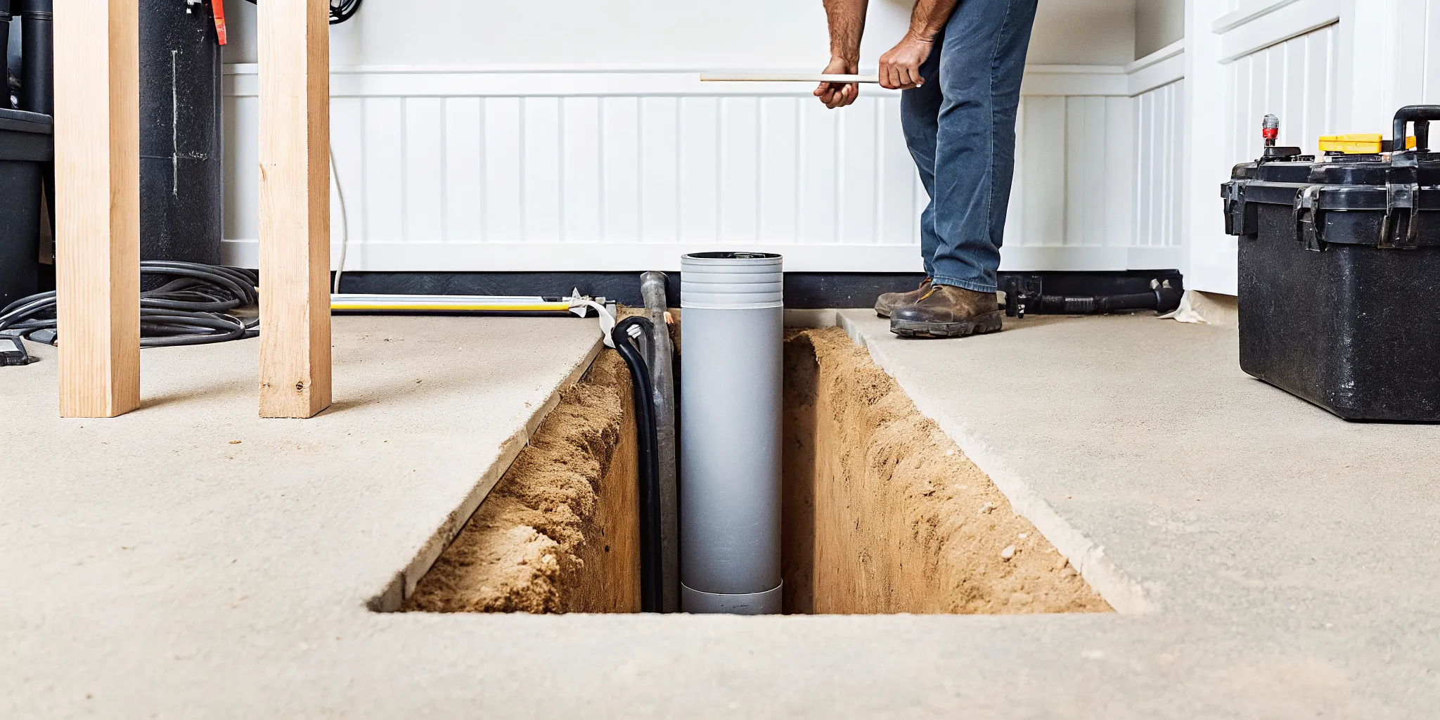 Professional water softener installation in a Minnesota basement