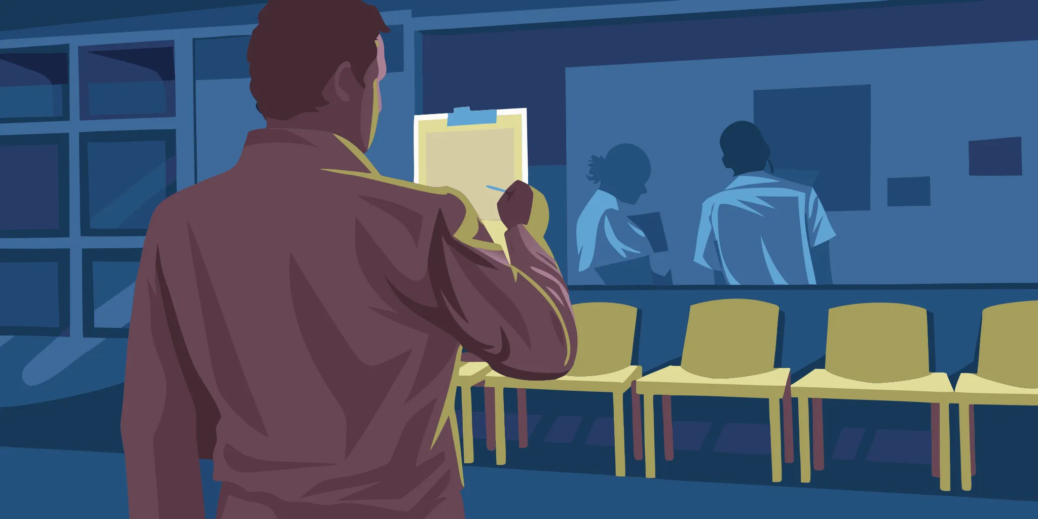 Campaign manager verifying a public health advertising placement