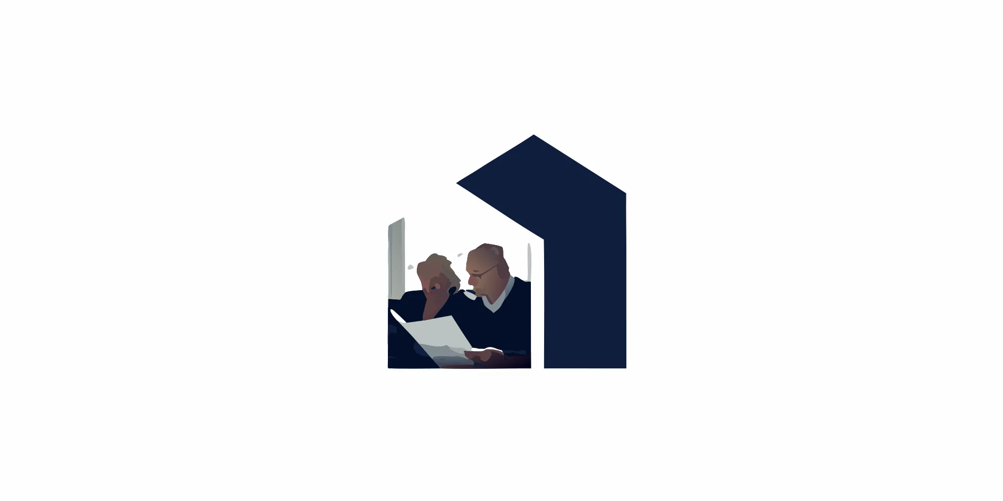 Senior couple reviewing financial documents at home, concerned about unsuitable investments
