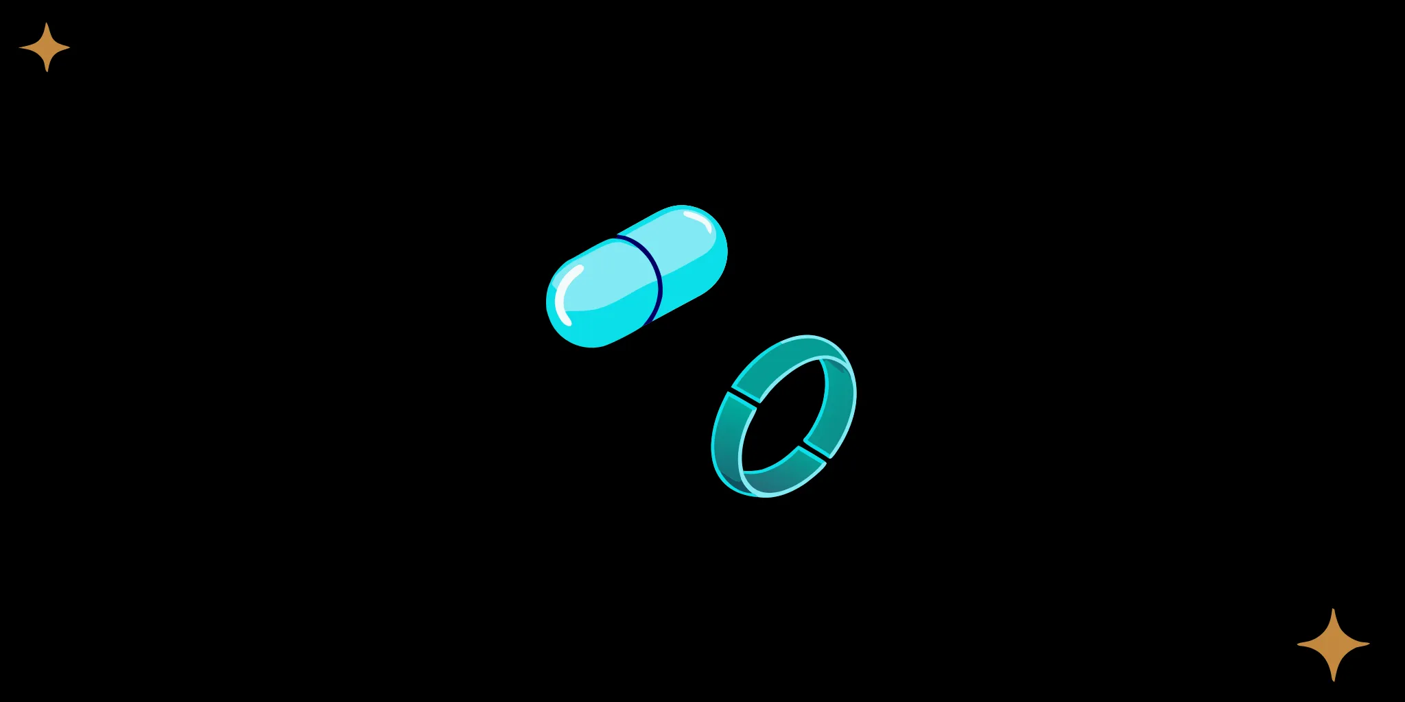 Biohacking supplements beside recovery and sleep tracking tools