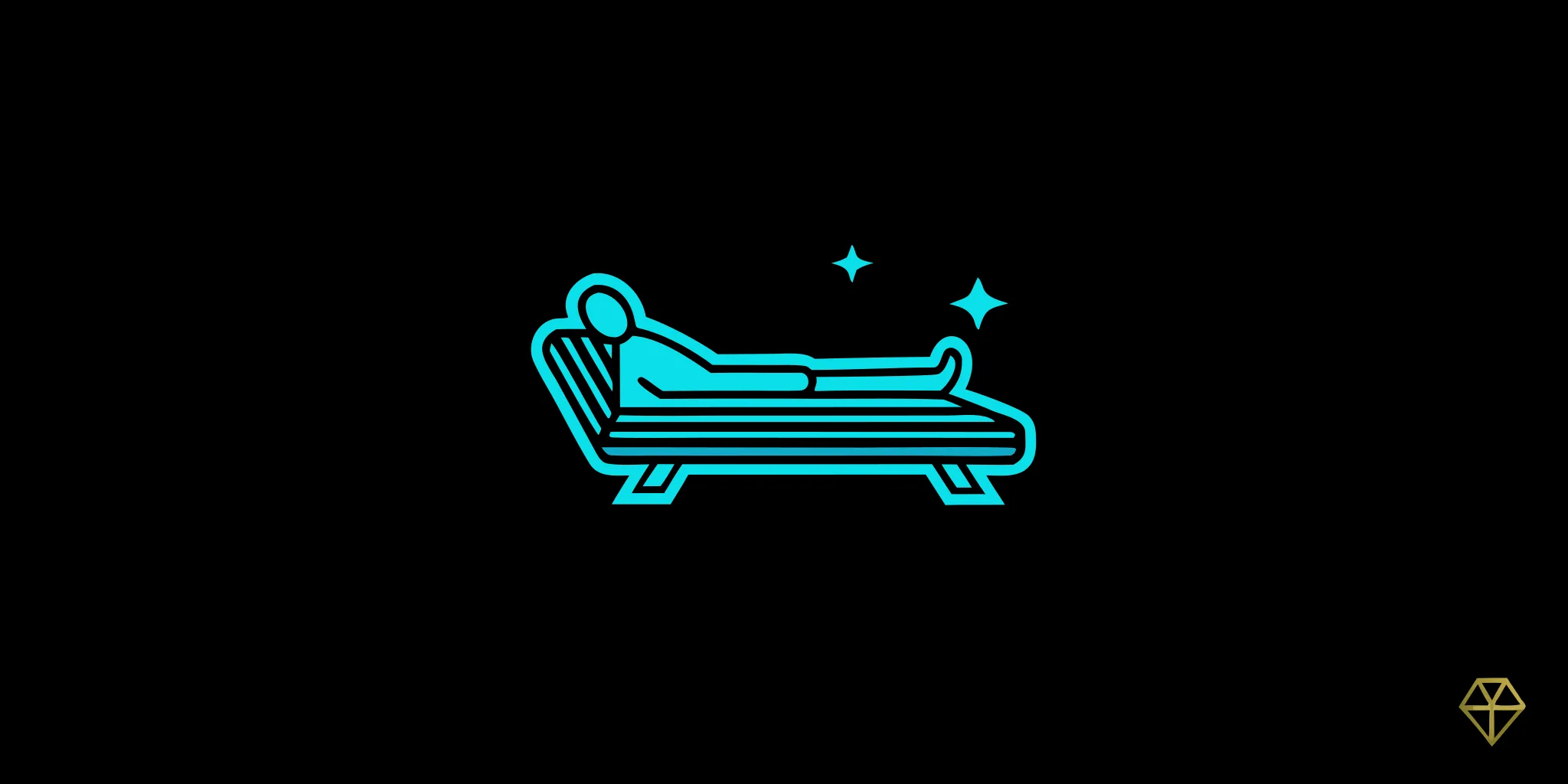 Athlete relaxing on a PEMF mat in a modern recovery studio