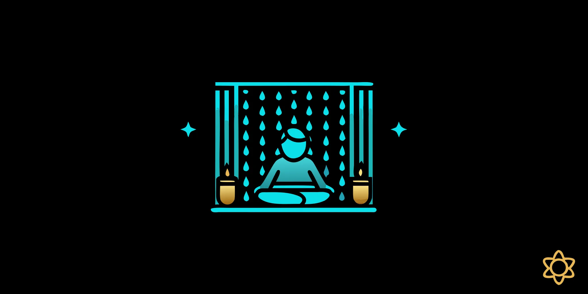 Person doing breathwork meditation with red light therapy panel for nervous system regulation and flow state preparation