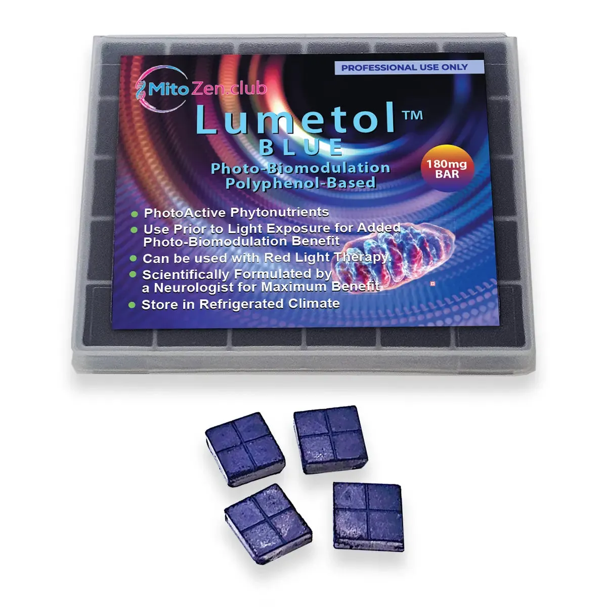 Lumetol Blue bars for mental clarity and clean focus
