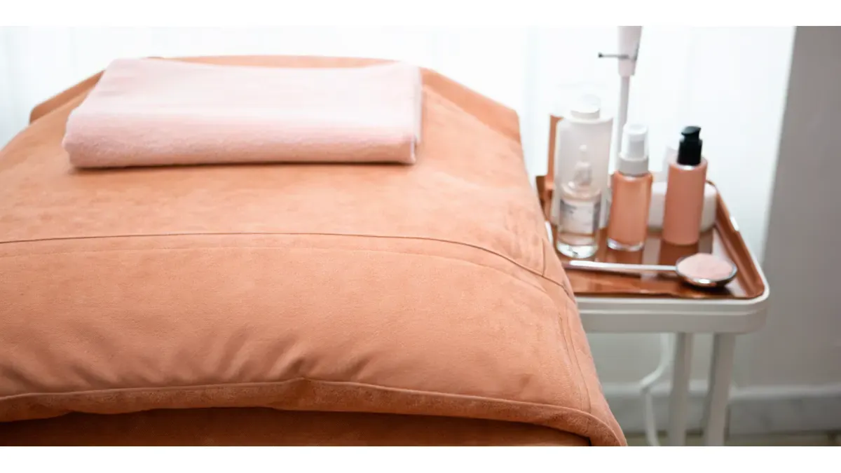 Organized provider-approved aftercare supplies and clean linens