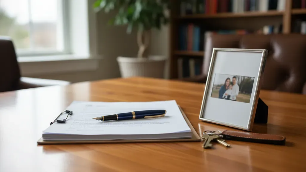 Massachusetts probate documents and family estate planning papers for someone who died without a will