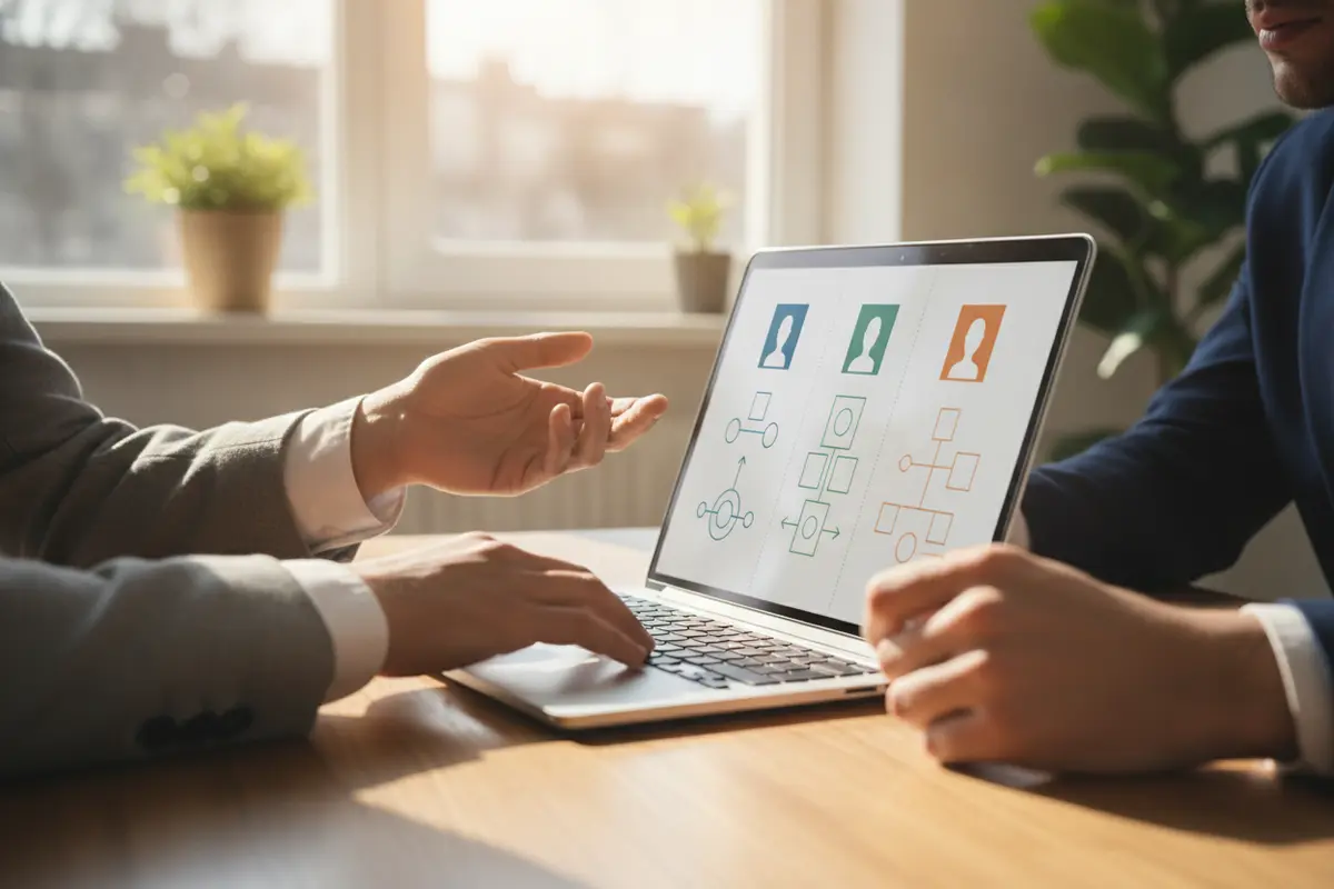 Sample pitch deck team slide organized by role, relevant experience, and milestone ownership