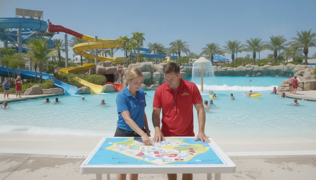 Aquatics leaders planning water park drowning detection technology deployment