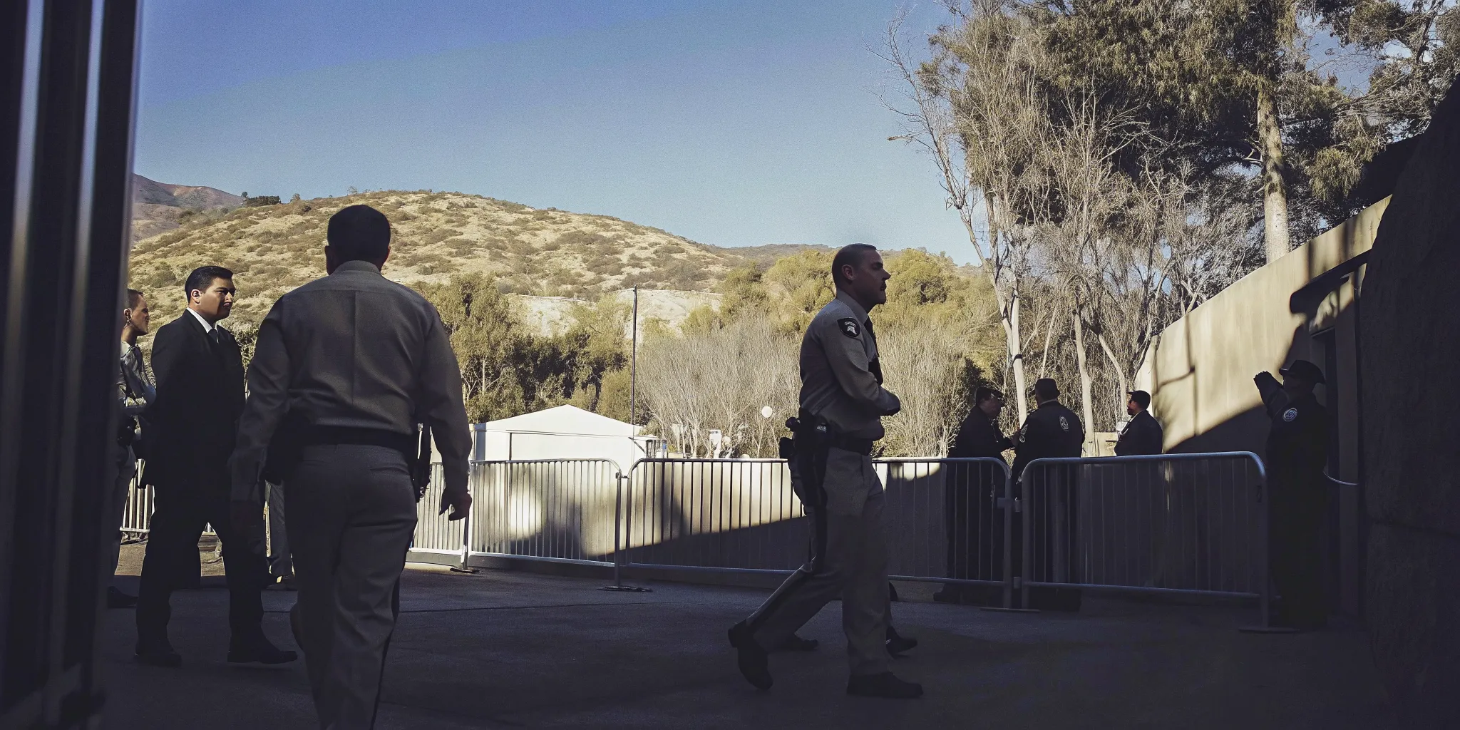 Professional event security companies coordinate perimeter coverage and guest access