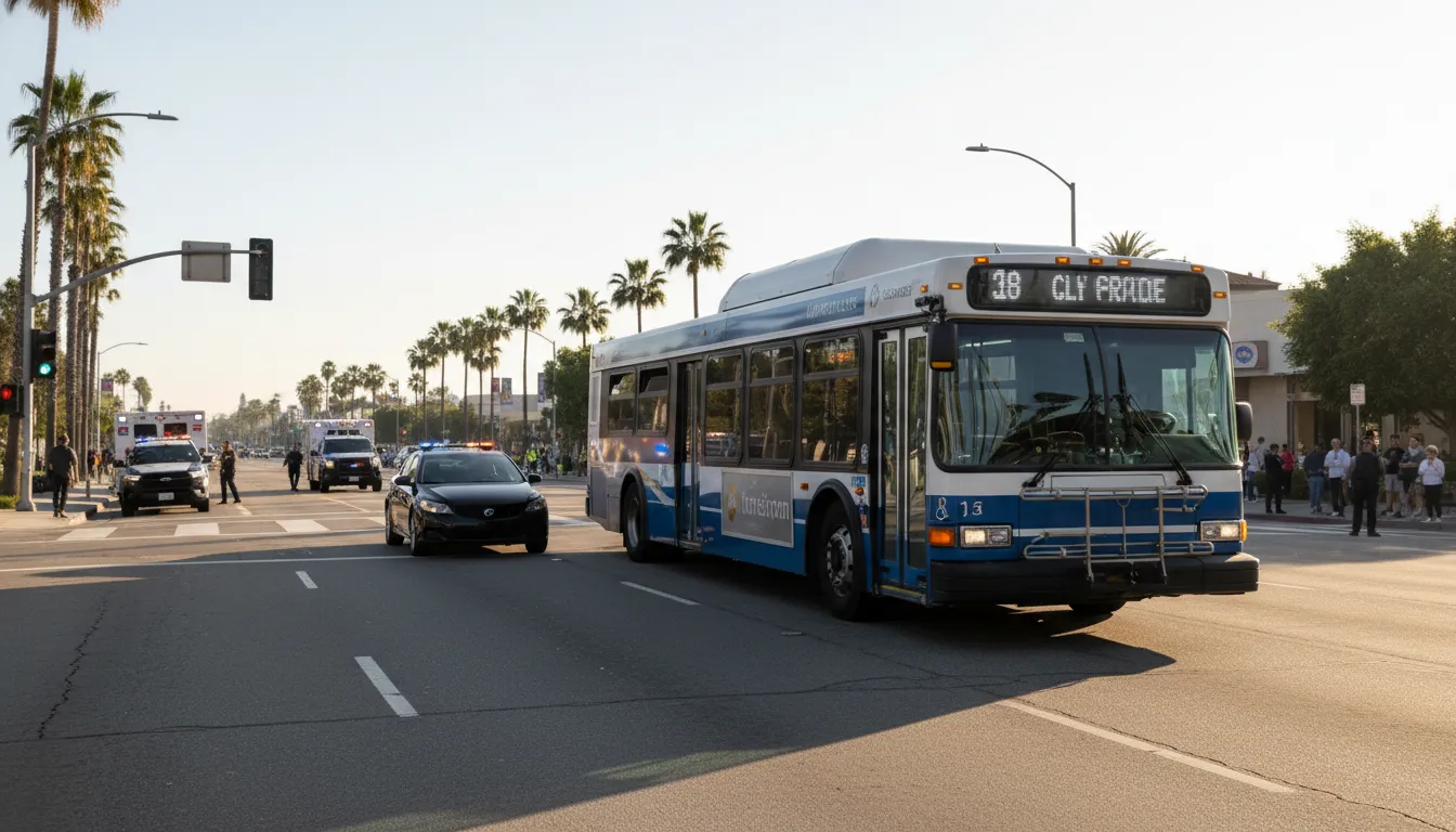 California bus accident lawyer guidance for injured public transit passengers