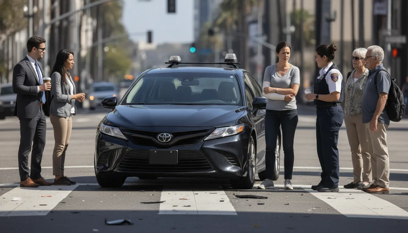 Hit by Lyft Driver in California: Steps After a Crash