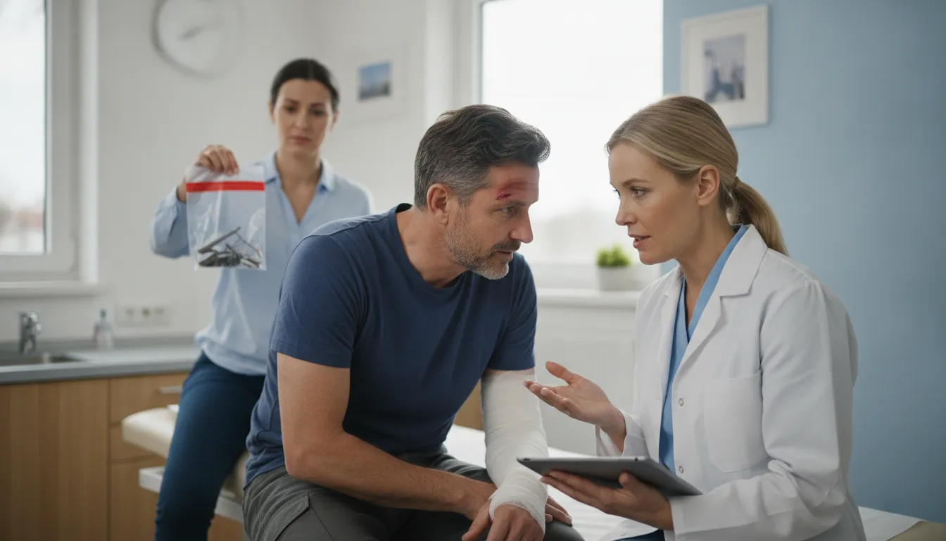 Medical consultation after a California chemical exposure