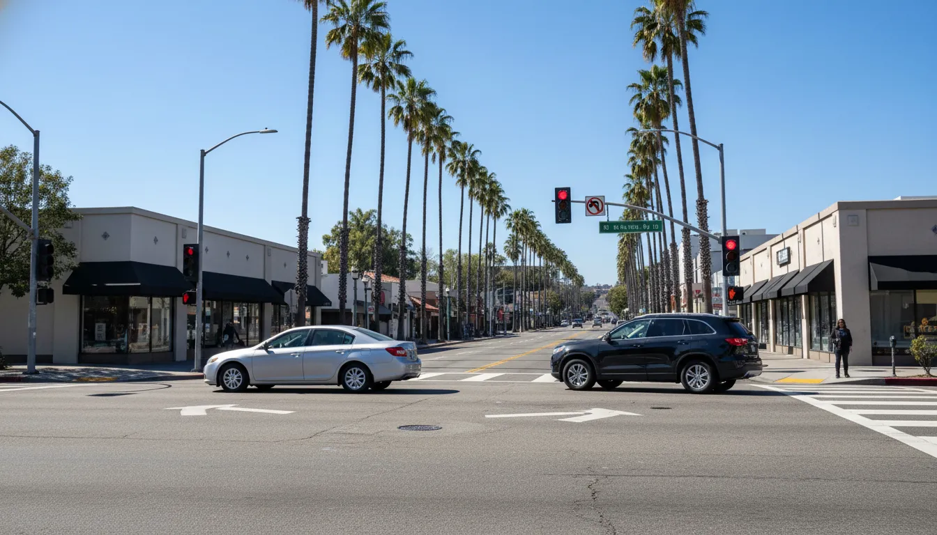 Left Turn Accident Lawyer California Fault Guide