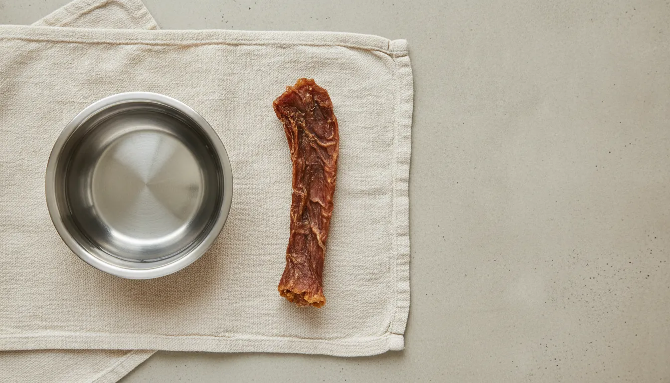 Air-dried duck neck prepared for a careful are duck necks good for dogs introduction routine