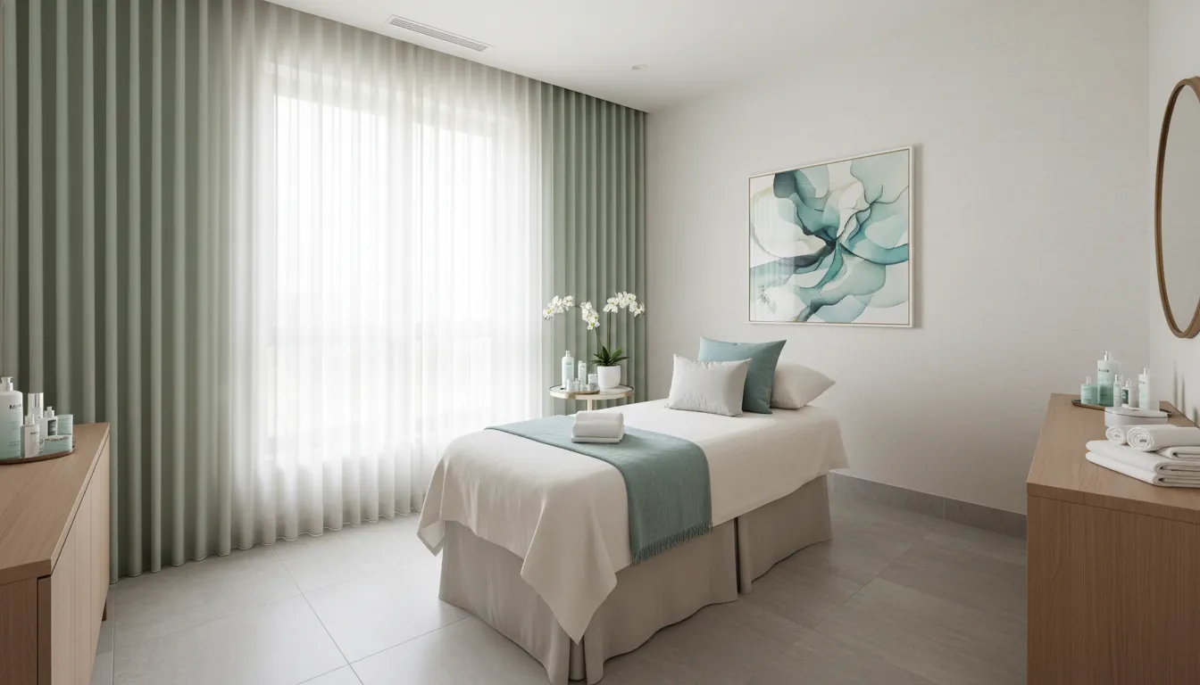 Luxury Naples med spa room for dermal fillers consultation