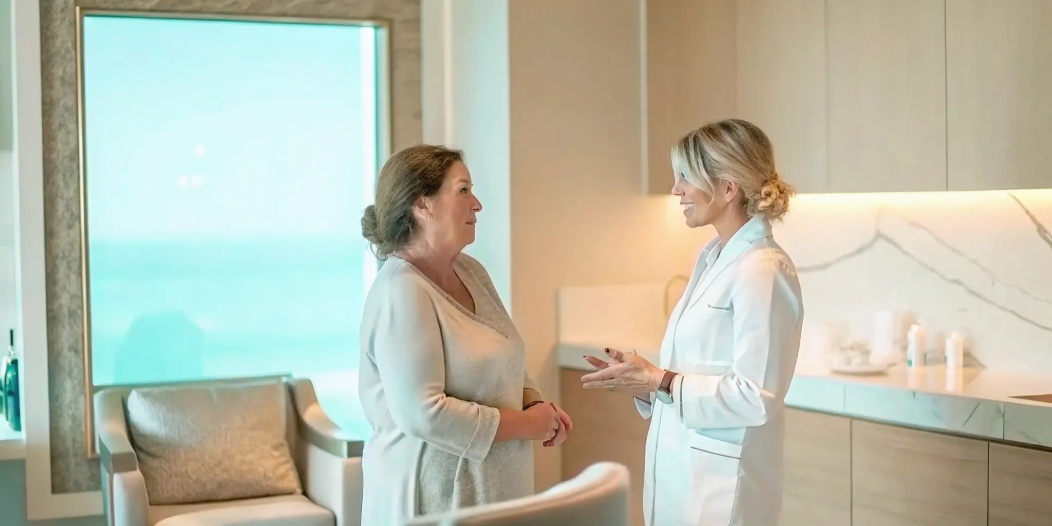 Physician-led dermal filler consultation at a Naples medspa