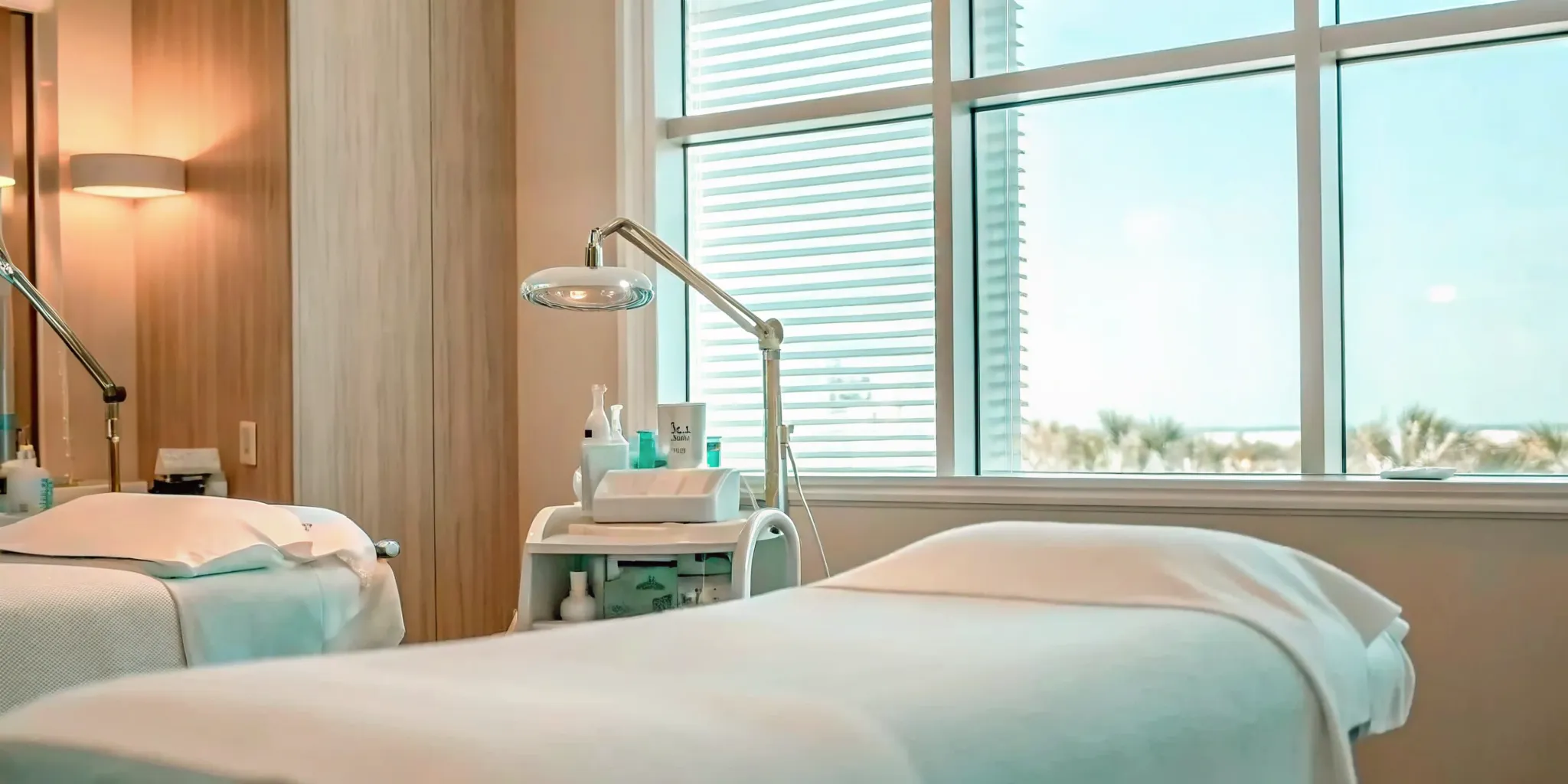 Medical aesthetics treatment room serving med spa Fort Myers patients