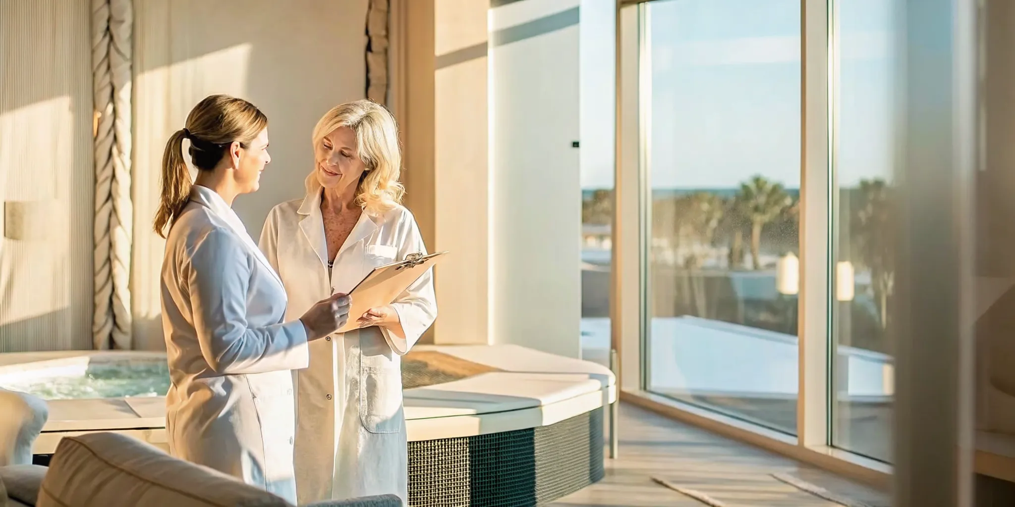 Med spa Fort Myers patient in a physician-led consultation